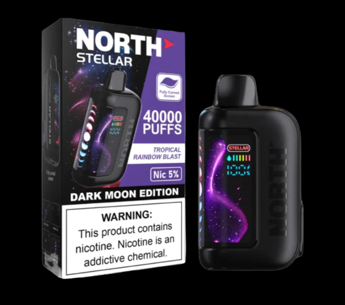 North Stellar Dark Moon Edition 40K 20ML Device With Fully Curved Screen & Four Screen Animations TRB