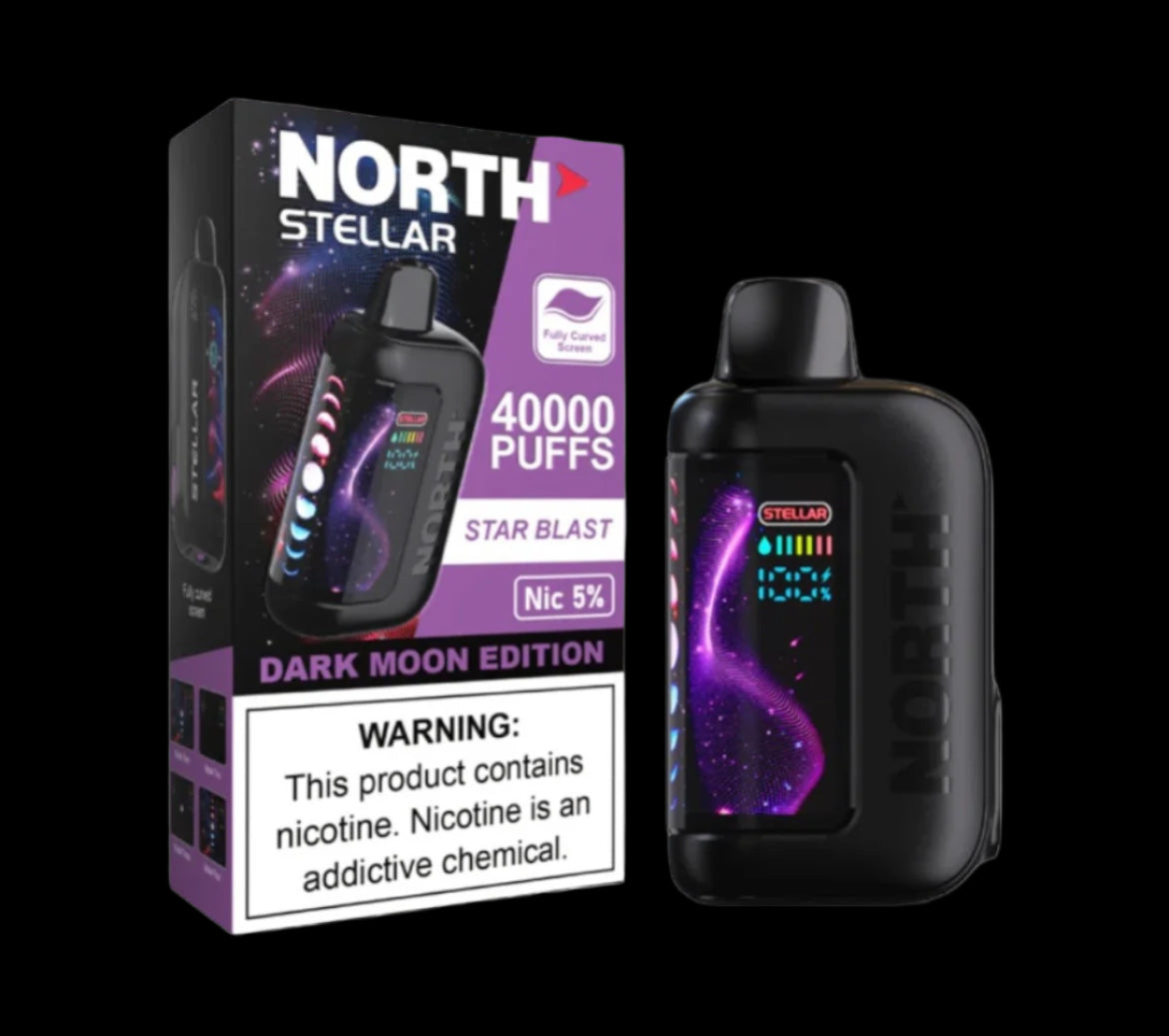 North Stellar Dark Moon Edition 40K 20ML Device With Fully Curved Screen & Four Screen Animations SB