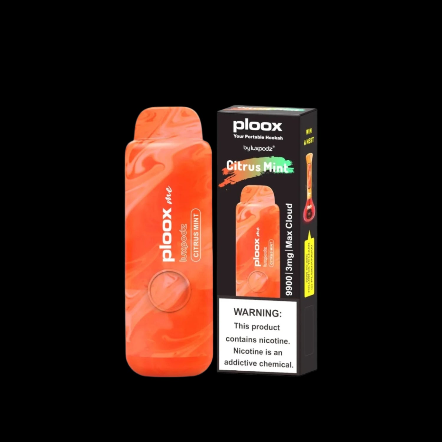 Ploox Me By Luxpodz 9900 Puffs RECHARGEABLE DISPOSABLE VAPE