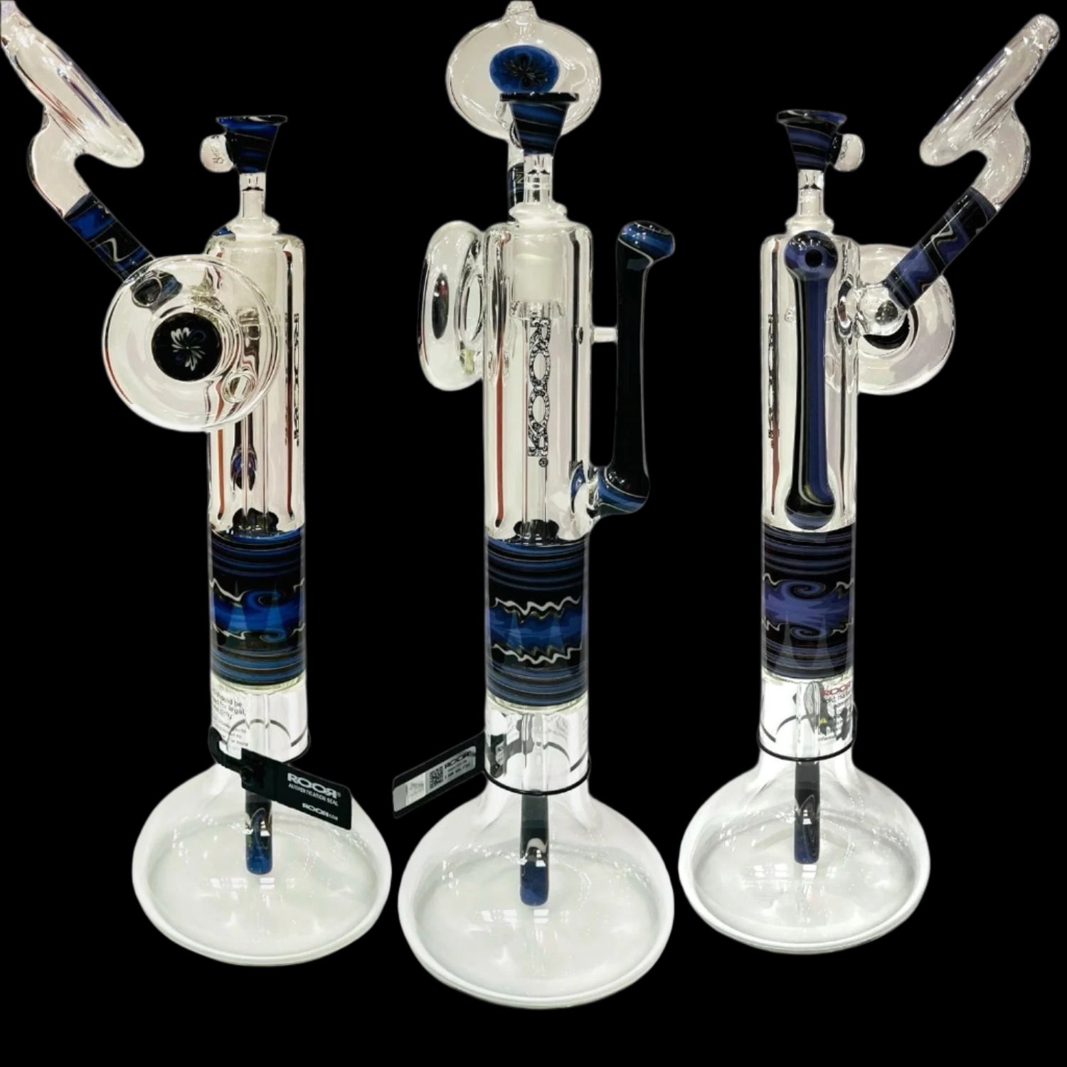 ROOR X Arty’s Glass King Bub Sidecar 19 Inches Tall