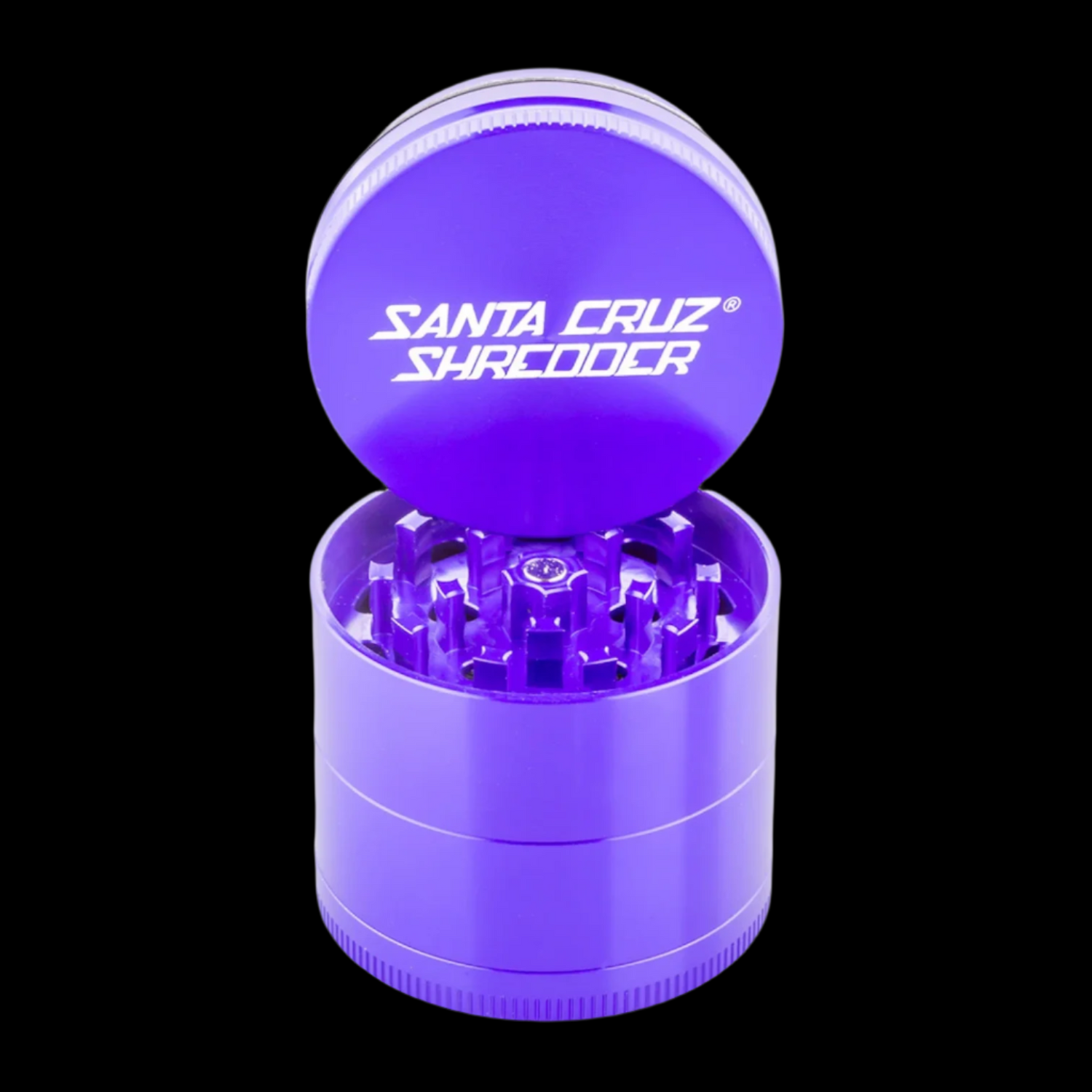 Santa Cruz Shredder - Medium 4 Part Grinder Purple