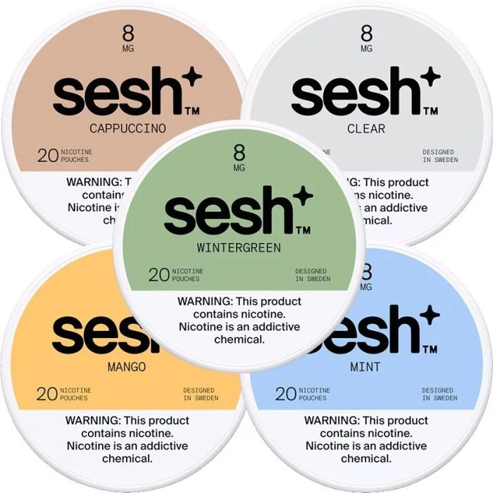 SESH Nicotine Pouches 8MG 5-Pack