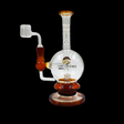 TSUNAMI ORB" CONCENTRATE DAB RIG WITH SHOWER HEAD PERC COLOR AMBER