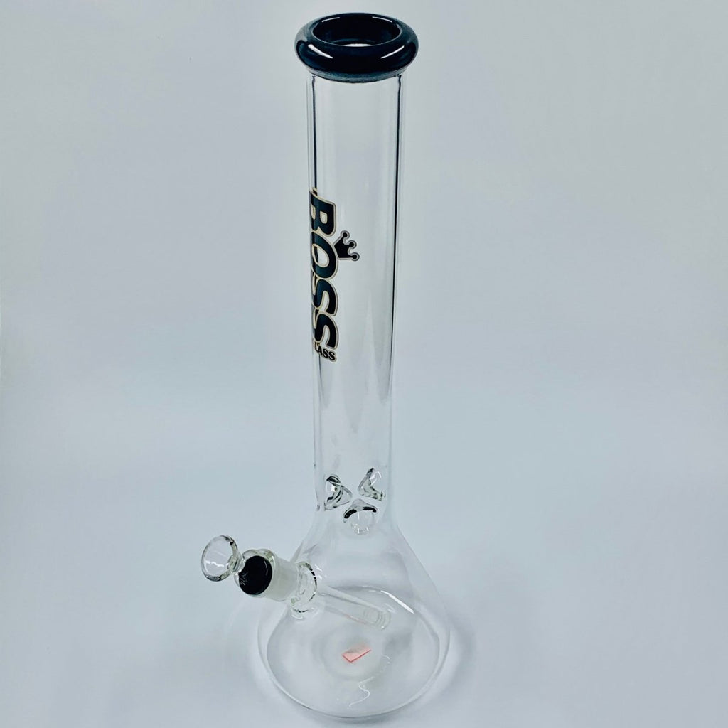 BOSS 18'' BLACK BEAKER BONG - Ace King Shop