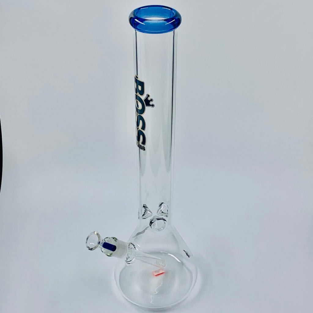BOSS 18'' BLUE BEAKER BONG - Ace King Shop