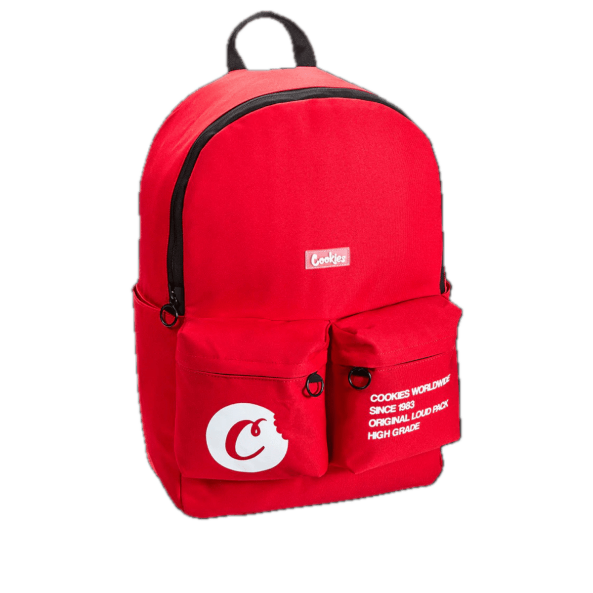 Cookies Orion Canvas Smell Proof Backpack Red - Ace King Shop