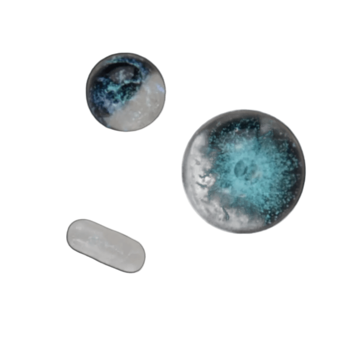 Dicro Sparkle Slurper Set (3 pcs.)(BLUE) - Ace King Shop