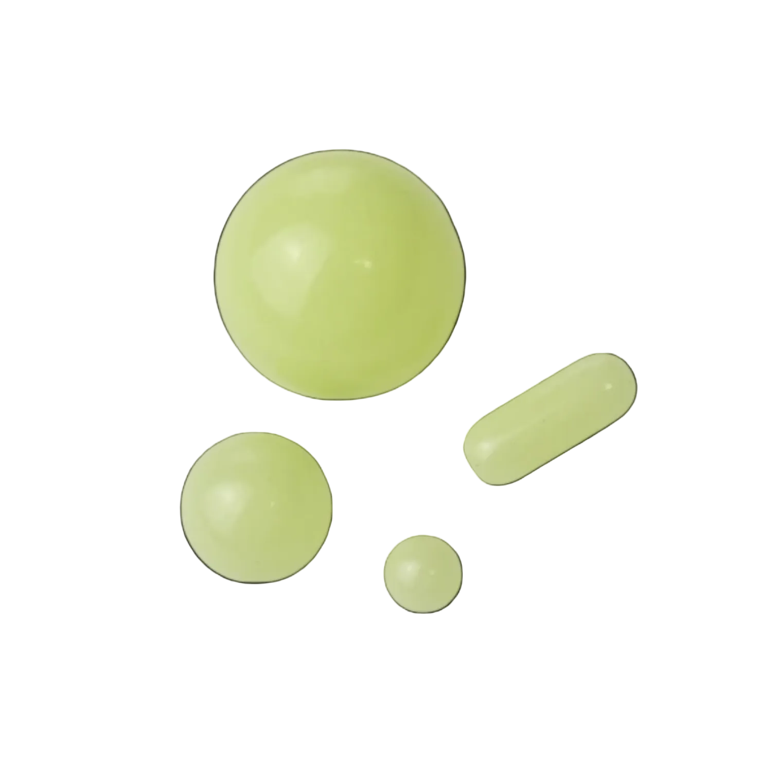 Glow in the Dark Slurper Set (4pc.)